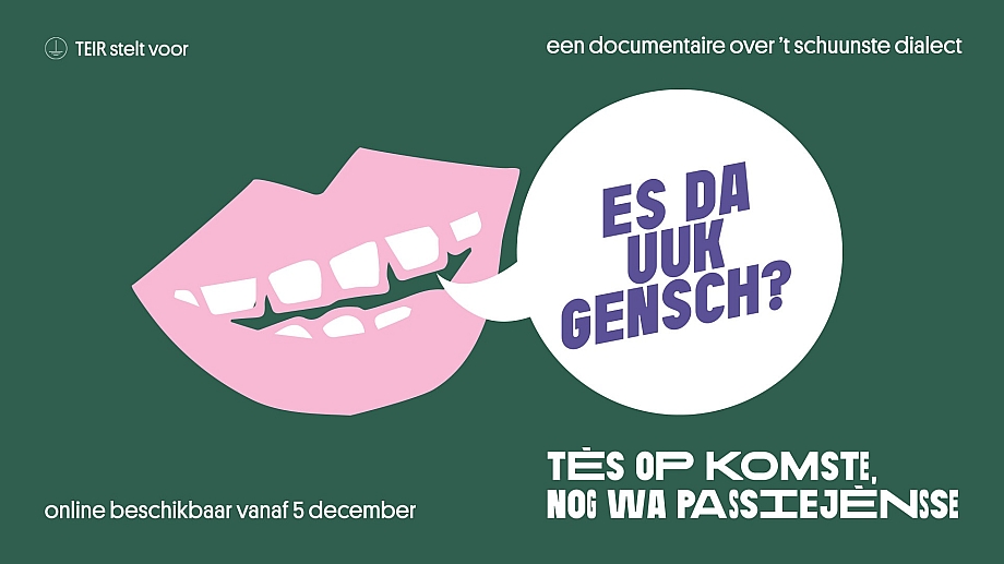 Documentaire Es da uuk Gensch? Een productie van Teir.